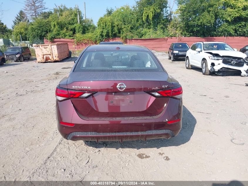 2022 Nissan Sentra Sv VIN: 3N1AB8CV3NY247324 Lot: 40318794