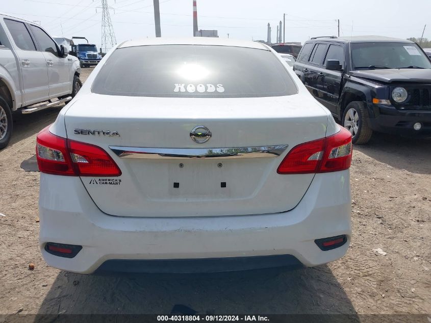 2017 Nissan Sentra S/Sv/Sr/Sl VIN: 3N1AB7AP5HY289268 Lot: 40318804