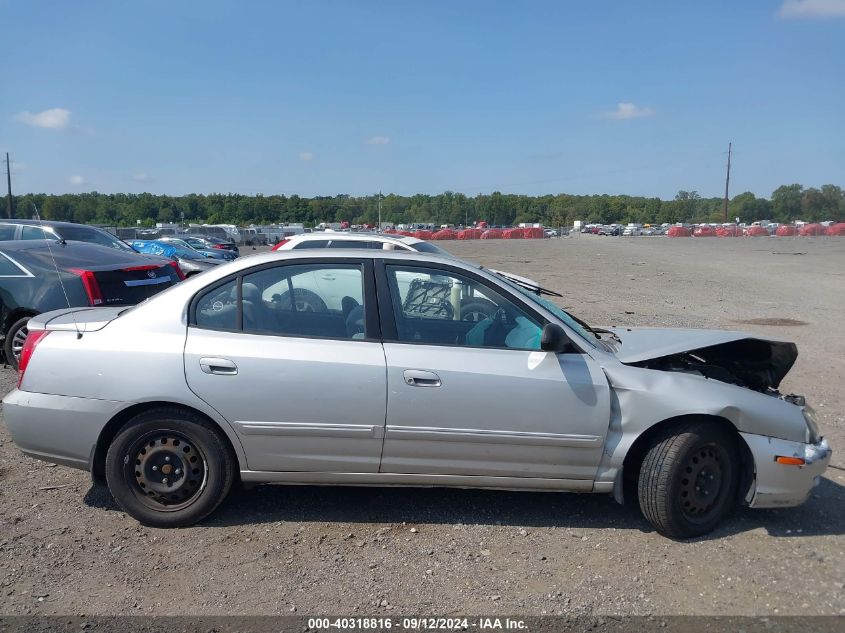 2006 Hyundai Elantra Gls/Gt/Limited VIN: KMHDN46DX6U224250 Lot: 40318816