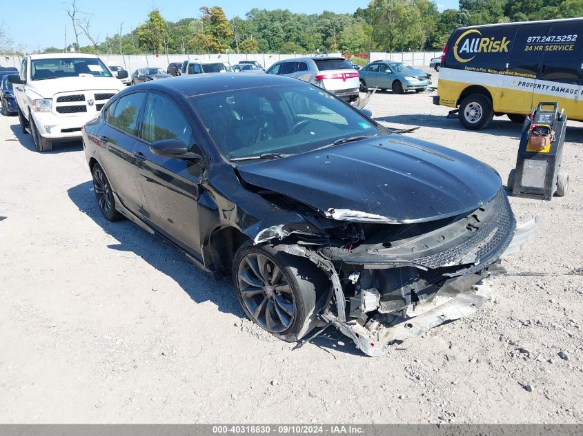 2015 Chrysler 200 S VIN: 1C3CCCBB5FN511840 Lot: 40318830