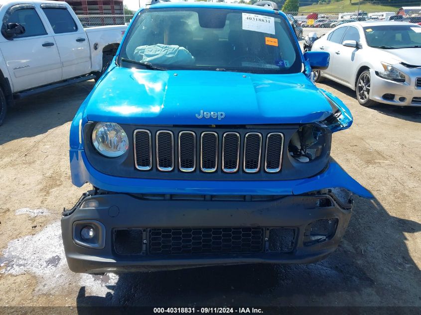 2015 Jeep Renegade Latitude VIN: ZACCJBBT2FPB83109 Lot: 40318831