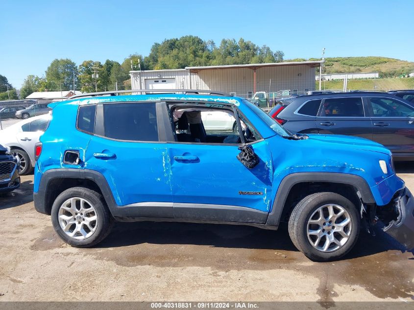 2015 Jeep Renegade Latitude VIN: ZACCJBBT2FPB83109 Lot: 40318831