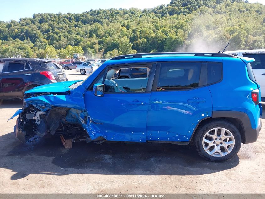 2015 Jeep Renegade Latitude VIN: ZACCJBBT2FPB83109 Lot: 40318831