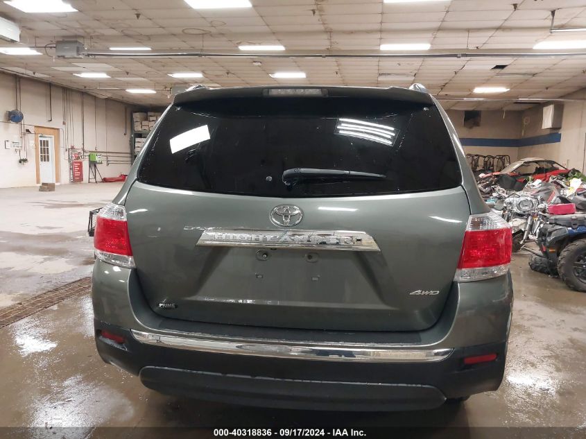 2011 Toyota Highlander Se V6 VIN: 5TDBK3EH9BS053024 Lot: 40318836