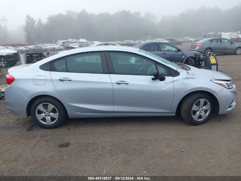 2017 Chevrolet Cruze Ls VIN: 1G1BC5SM3H7241477 Lot: 40318837