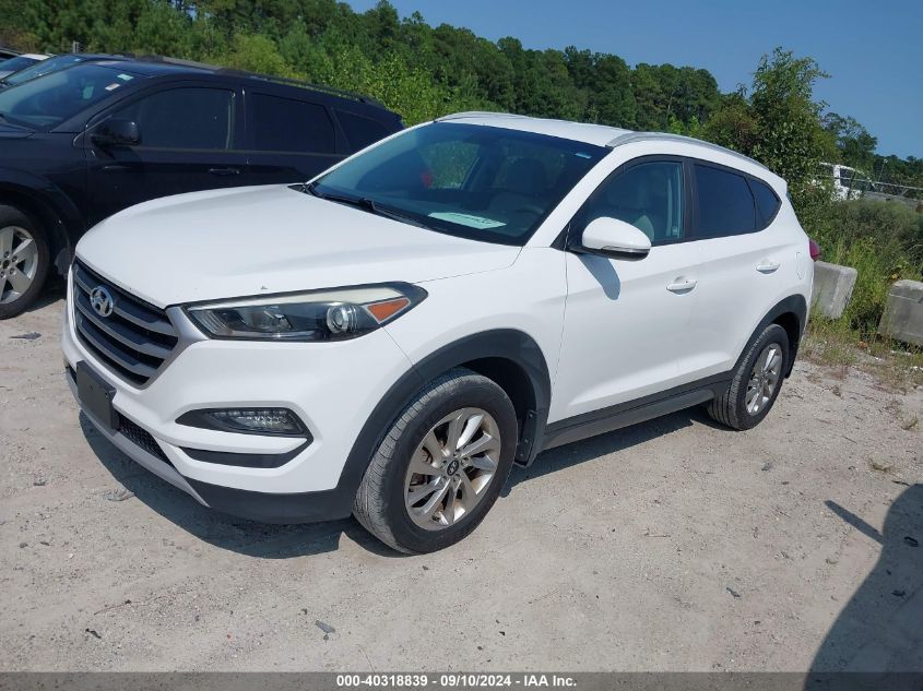 KM8J3CA20HU344358 2017 HYUNDAI TUCSON - Image 2