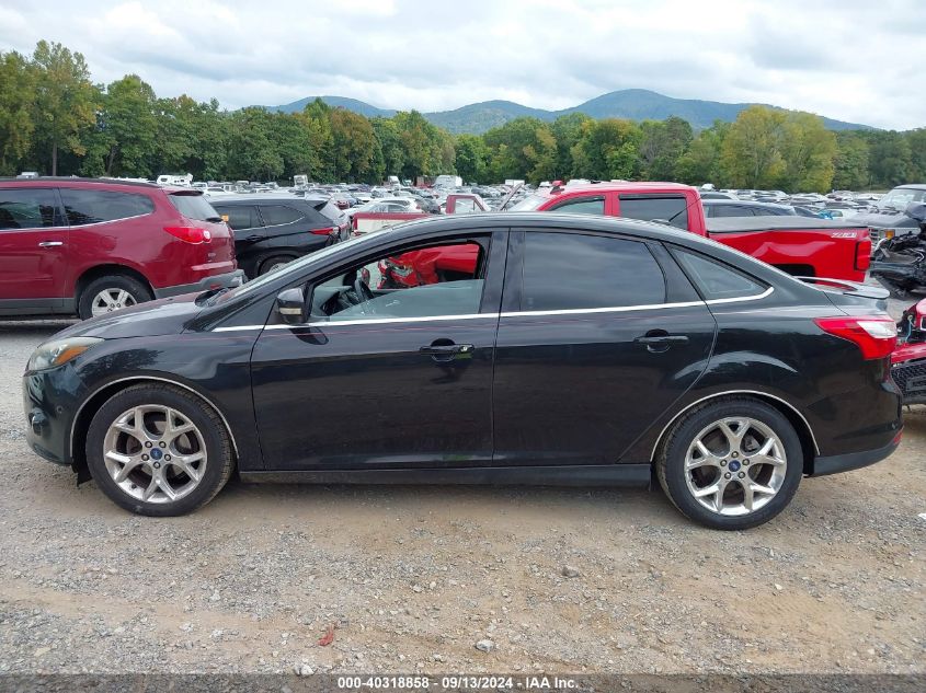 2014 Ford Focus Titanium VIN: 1FADP3J20EL121007 Lot: 40318858