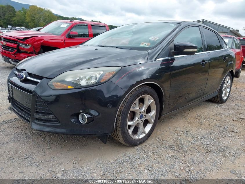 2014 Ford Focus Titanium VIN: 1FADP3J20EL121007 Lot: 40318858