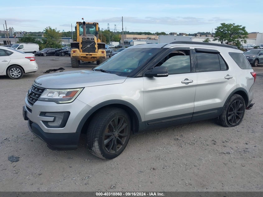 VIN 1FM5K8D87HGC50655 2017 FORD EXPLORER XLT