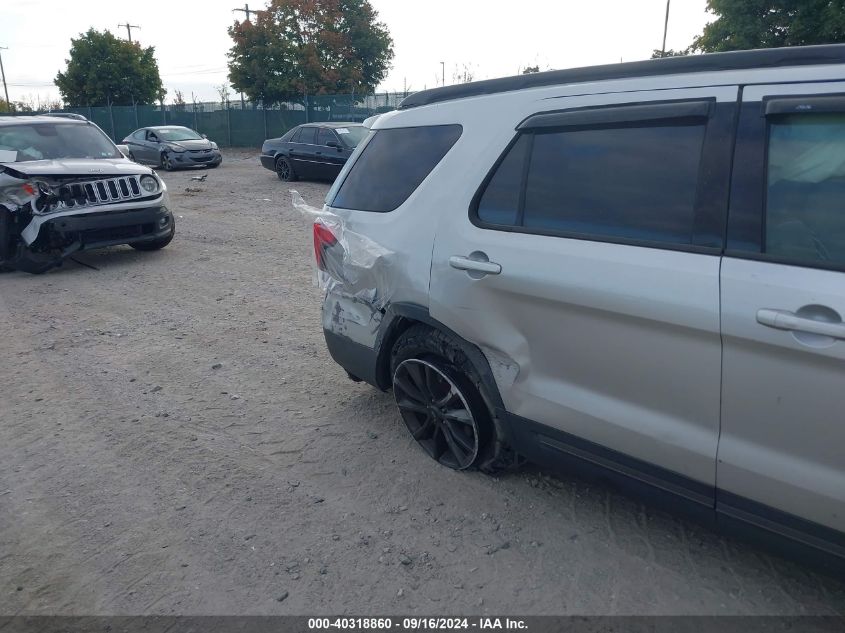 2017 Ford Explorer Xlt VIN: 1FM5K8D87HGC50655 Lot: 40318860