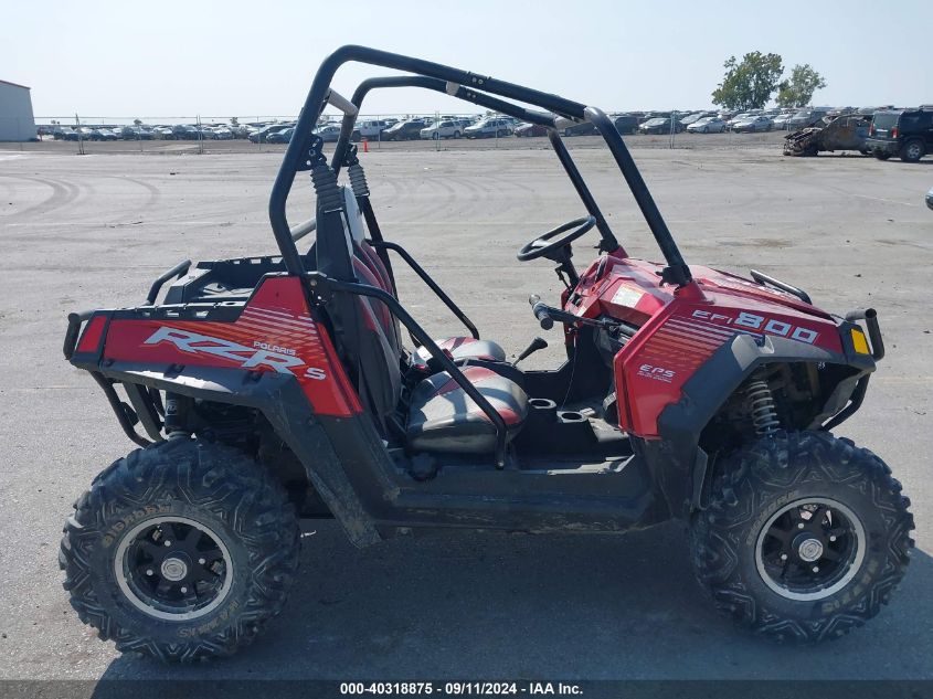 2013 Polaris Rzr 800 S VIN: 4XAVE7EA9DB165113 Lot: 40318875