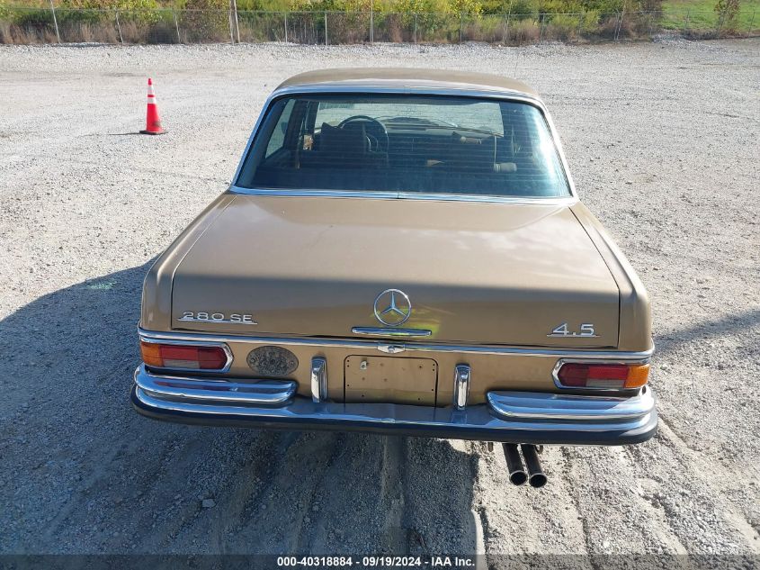 10806712018079 1973 Mercedes-Benz 280 Series