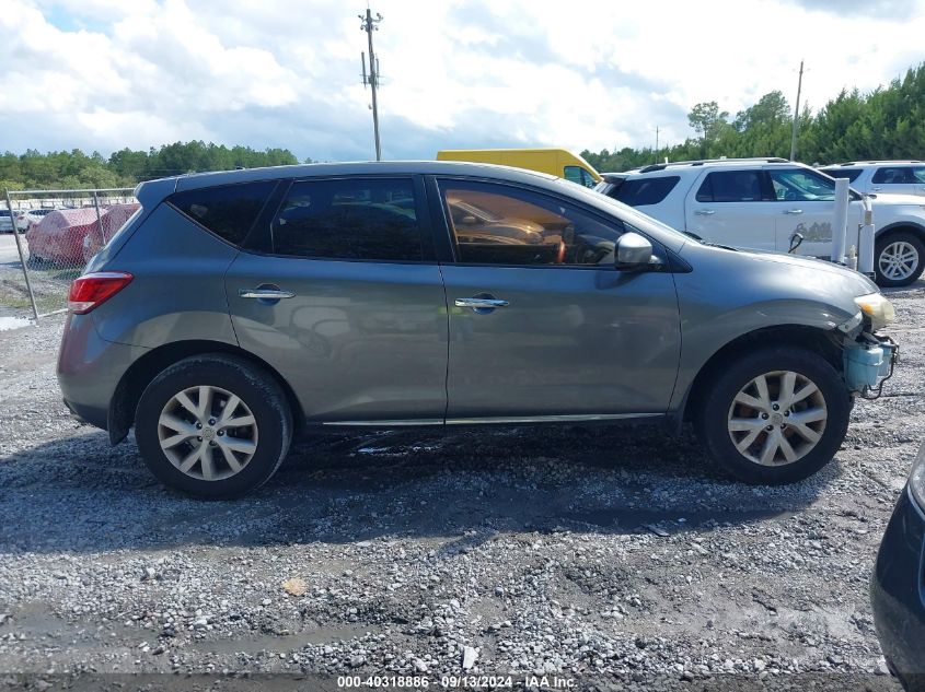 JN8AZ1MU6DW214284 2013 Nissan Murano S