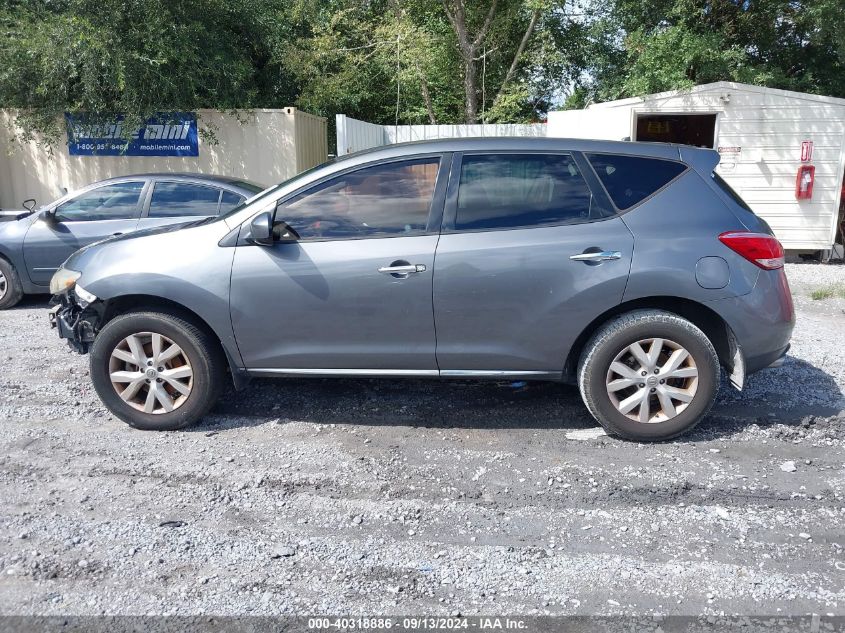 JN8AZ1MU6DW214284 2013 Nissan Murano S