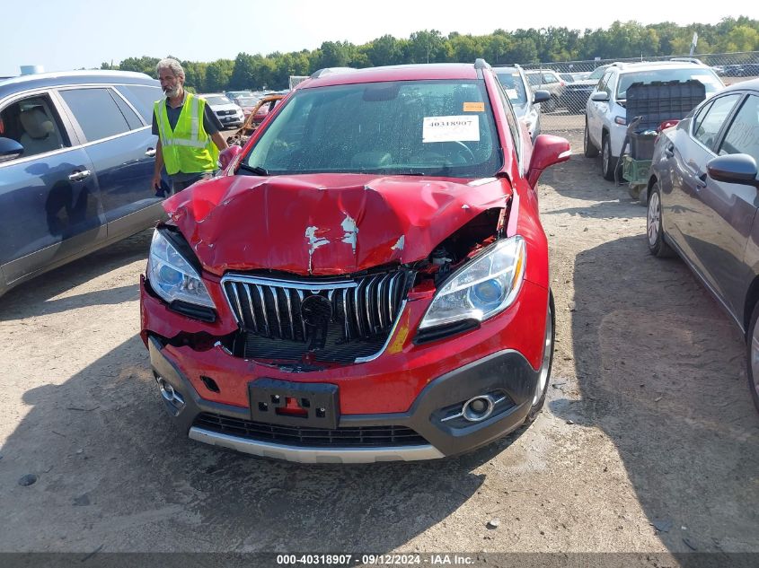 2016 Buick Encore Convenience VIN: KL4CJBSB1GB701322 Lot: 40318907