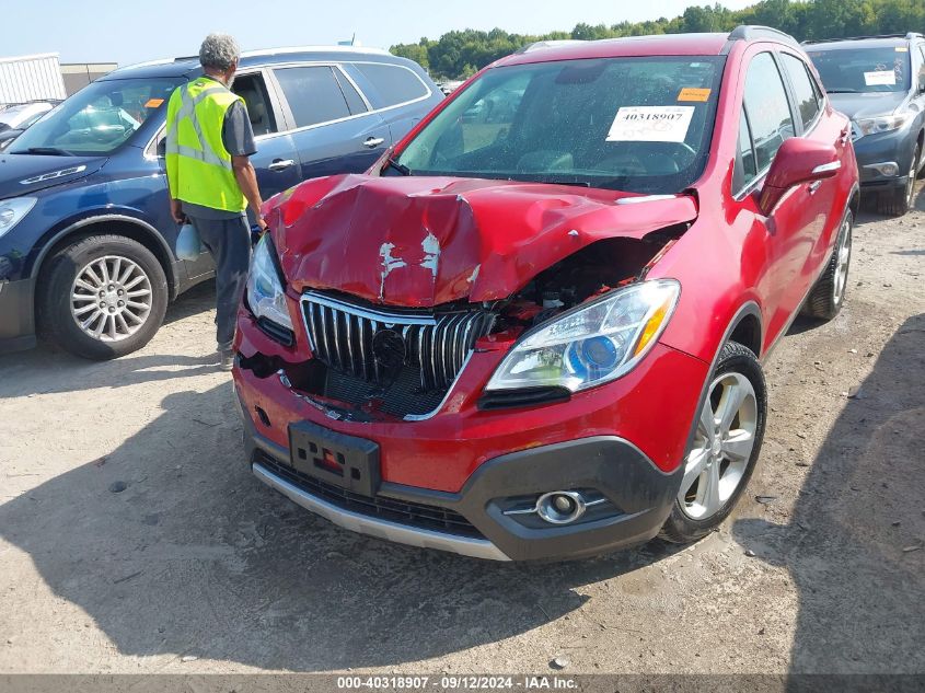 2016 Buick Encore Convenience VIN: KL4CJBSB1GB701322 Lot: 40318907