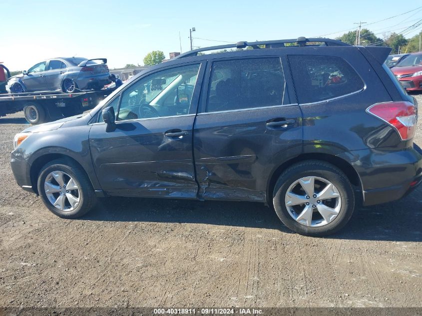 2016 Subaru Forester 2.5I Limited VIN: JF2SJAHC7GH401326 Lot: 40318911