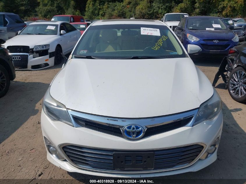 2014 Toyota Avalon Hybrid Limited VIN: 4T1BD1EB0EU035209 Lot: 40318928
