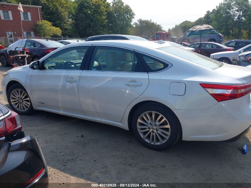 2014 Toyota Avalon Hybrid Limited VIN: 4T1BD1EB0EU035209 Lot: 40318928