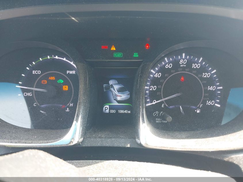 2014 Toyota Avalon Hybrid Limited VIN: 4T1BD1EB0EU035209 Lot: 40318928