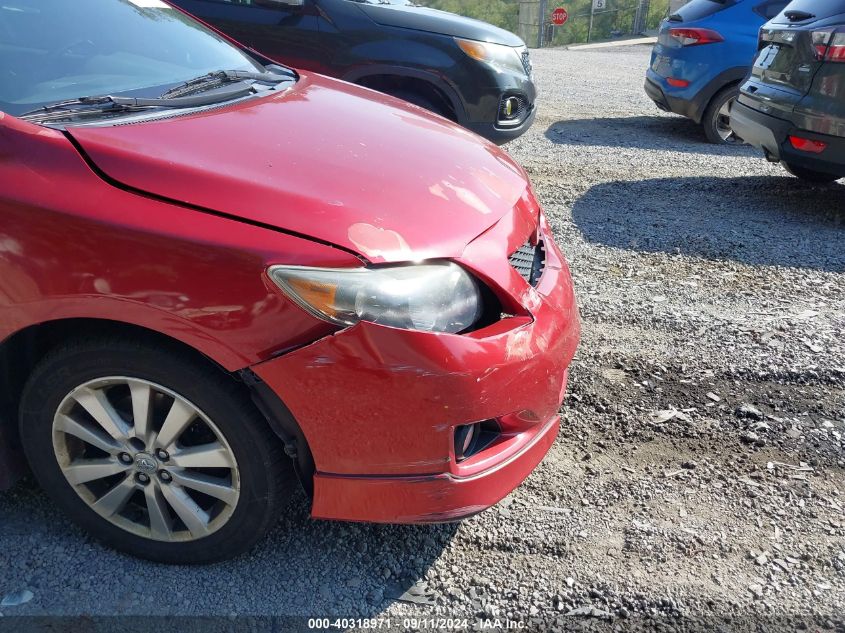 2009 Toyota Corolla S VIN: 2T1BU40E09C175013 Lot: 40318971