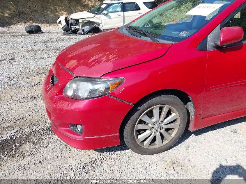 2009 Toyota Corolla S VIN: 2T1BU40E09C175013 Lot: 40318971