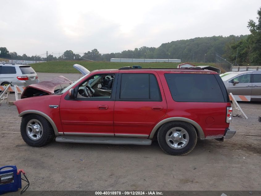 2001 Ford Expedition Eddie Bauer VIN: 1FMRU17L51LB66950 Lot: 40318978