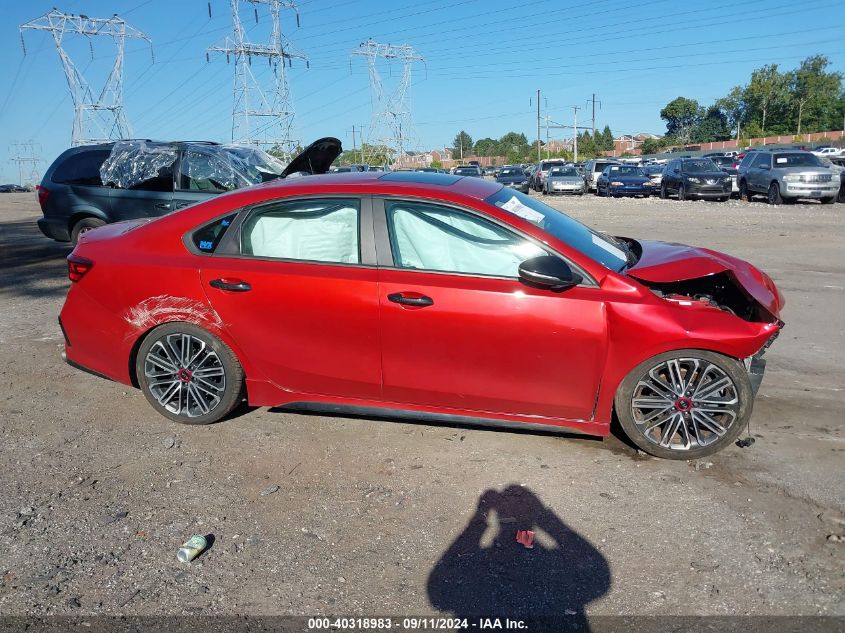 2020 Kia Forte Gt VIN: 3KPF44AC0LE240255 Lot: 40318983