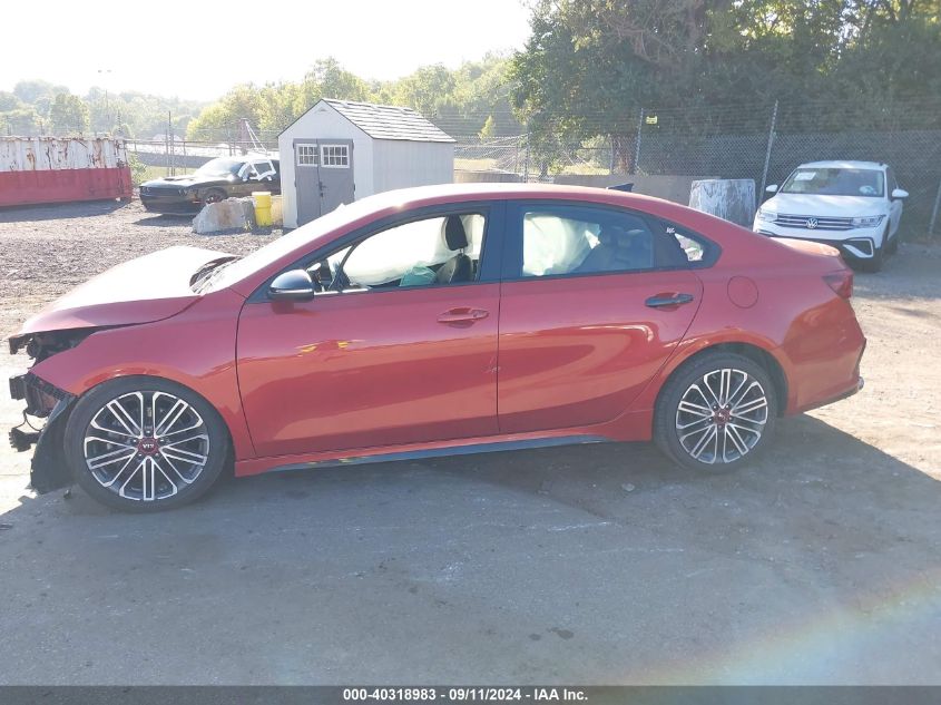 2020 Kia Forte Gt VIN: 3KPF44AC0LE240255 Lot: 40318983