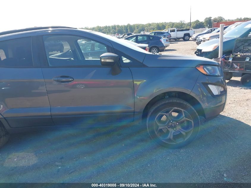 2018 Ford Ecosport Ses VIN: MAJ6P1CL7JC184618 Lot: 40319005