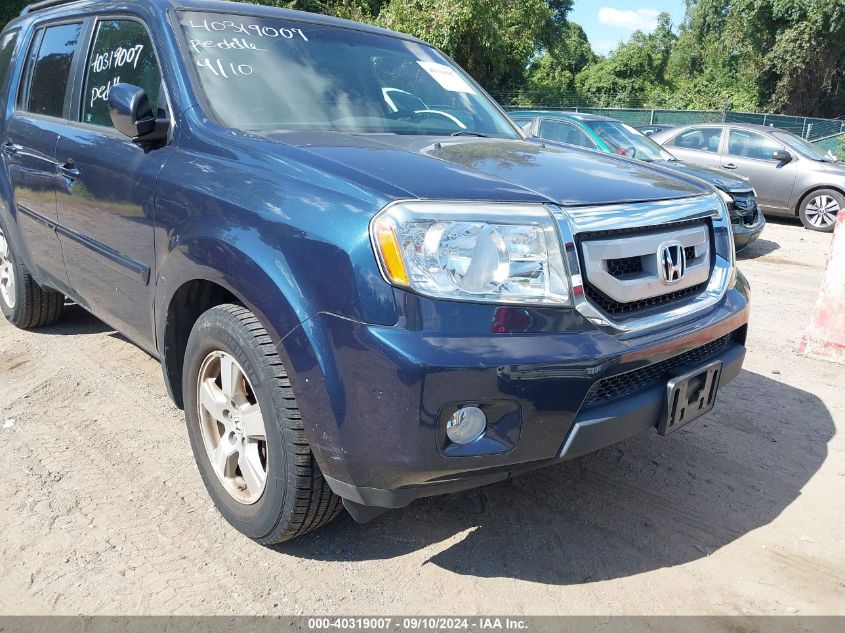 2010 Honda Pilot Ex VIN: 5FNYF4H4XAB040346 Lot: 40319007