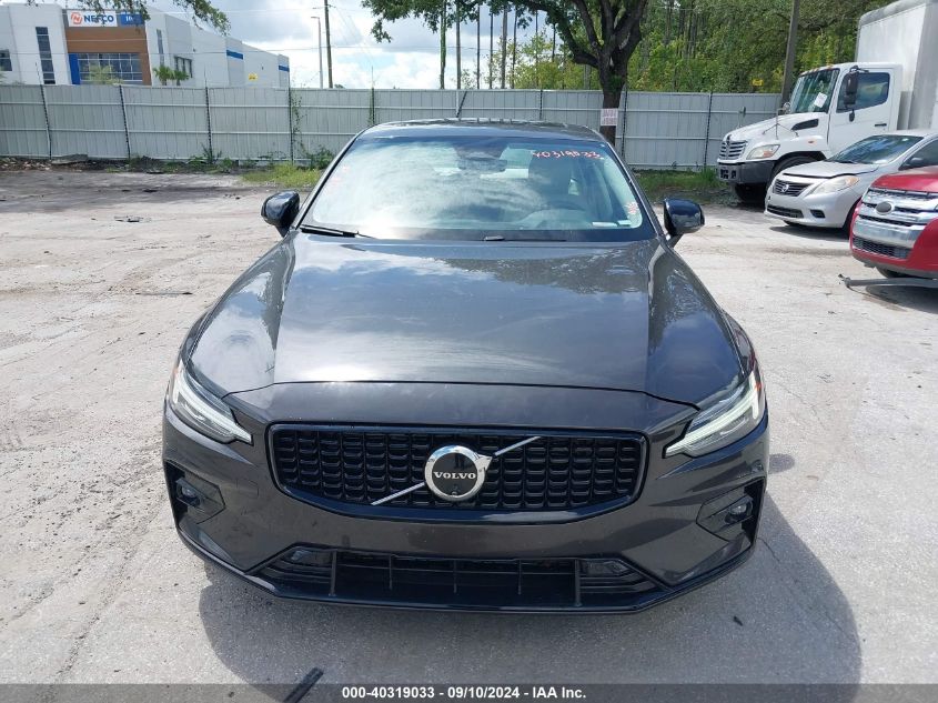 2024 Volvo S60 B5 Plus Dark Theme VIN: 7JRL12FL4RG294967 Lot: 40319033