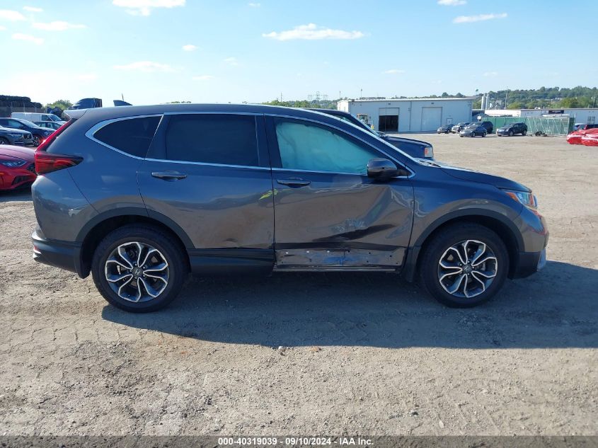 2021 Honda Cr-V Awd Ex-L VIN: 2HKRW2H84MH658070 Lot: 40319039