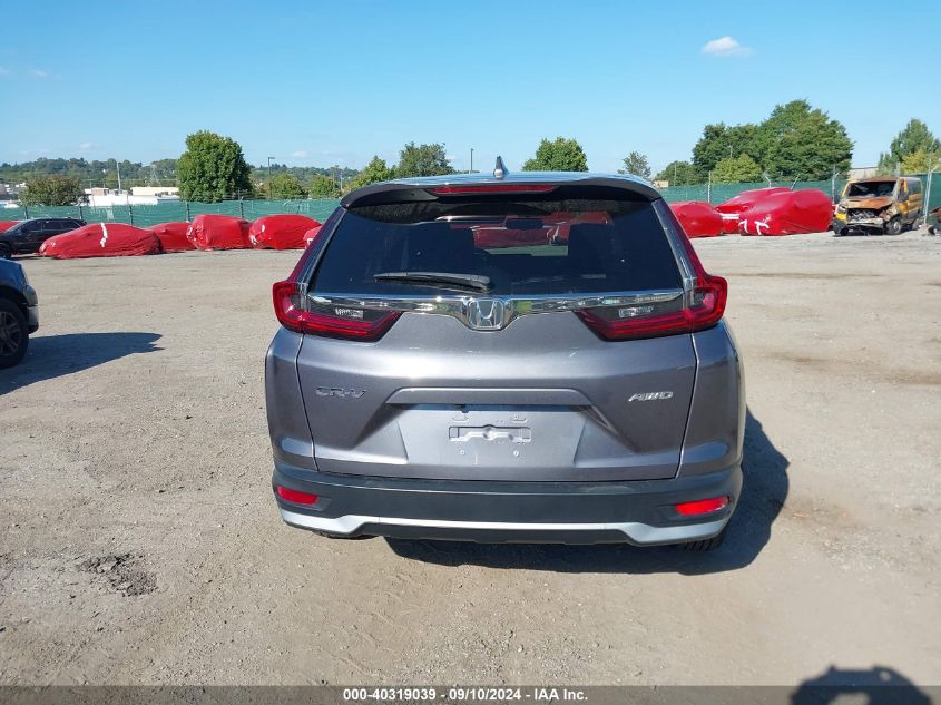 2021 Honda Cr-V Awd Ex-L VIN: 2HKRW2H84MH658070 Lot: 40319039