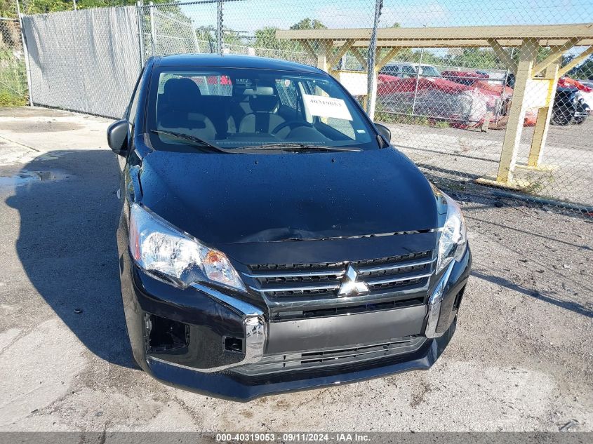 2021 Mitsubishi Mirage Es/Le/Carbonite Edition VIN: ML32AUHJ6MH010231 Lot: 40319053