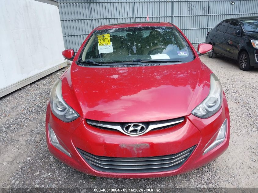 2015 Hyundai Elantra Sport VIN: KMHDH4AH9FU422268 Lot: 40319064