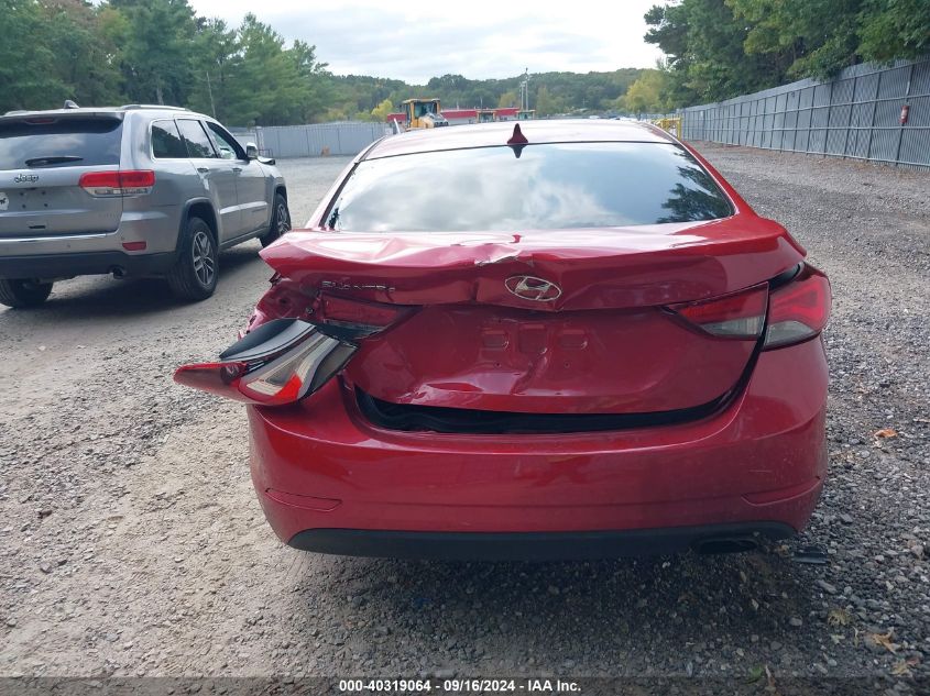 2015 Hyundai Elantra Sport VIN: KMHDH4AH9FU422268 Lot: 40319064