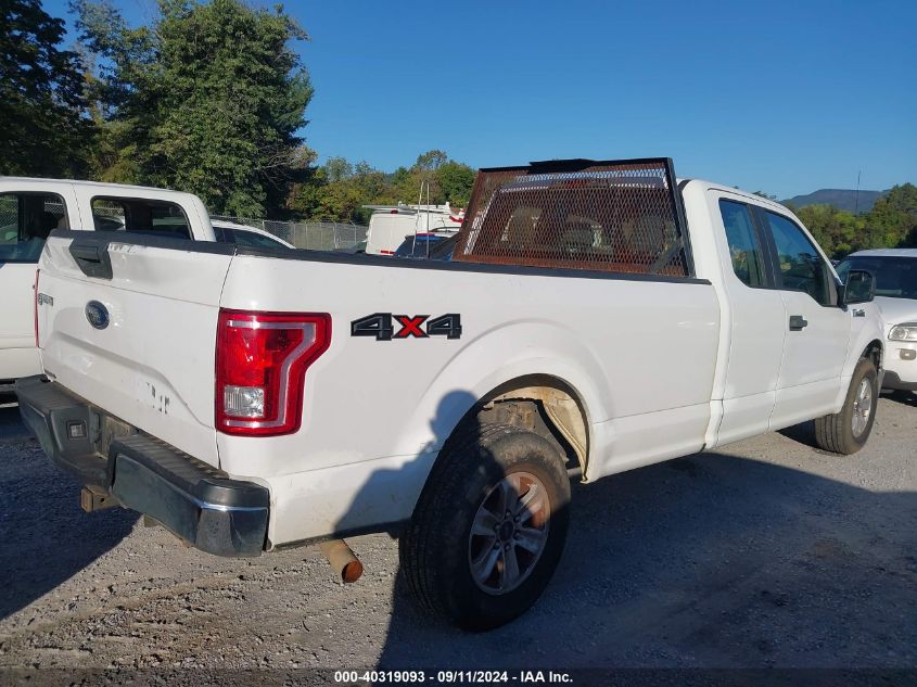 2017 Ford F150 Super Cab VIN: 1FTEX1EF0HKC69510 Lot: 40319093