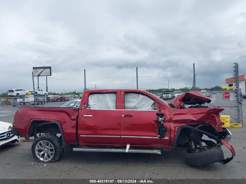 2018 GMC Sierra 1500 Slt VIN: 3GTU2NEC7JG624581 Lot: 40319107