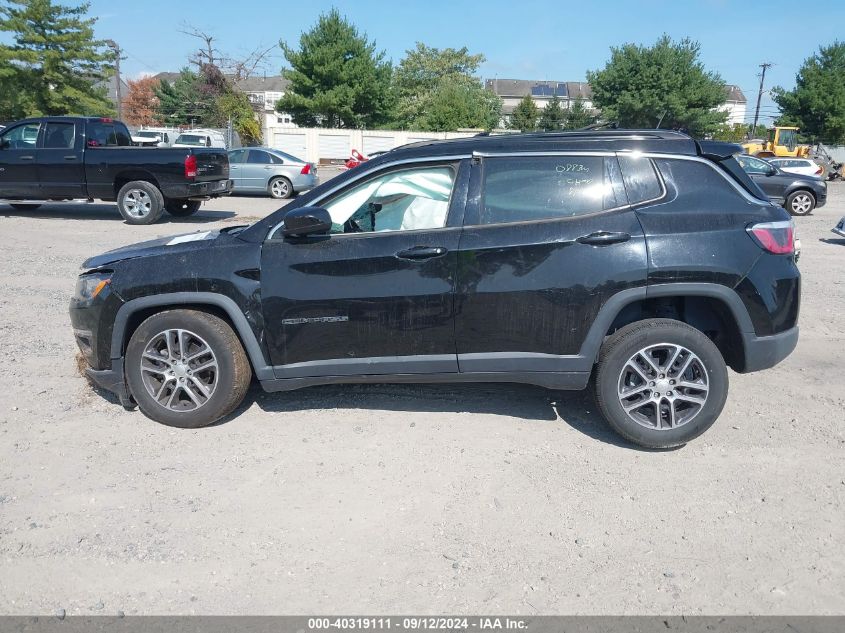 2018 Jeep Compass Sun And Wheel Fwd VIN: 3C4NJCBB5JT499885 Lot: 40319111