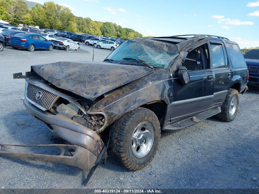 1997 Mercury Mountaineer VIN: 4M2DU55PXVUJ00741 Lot: 40319124