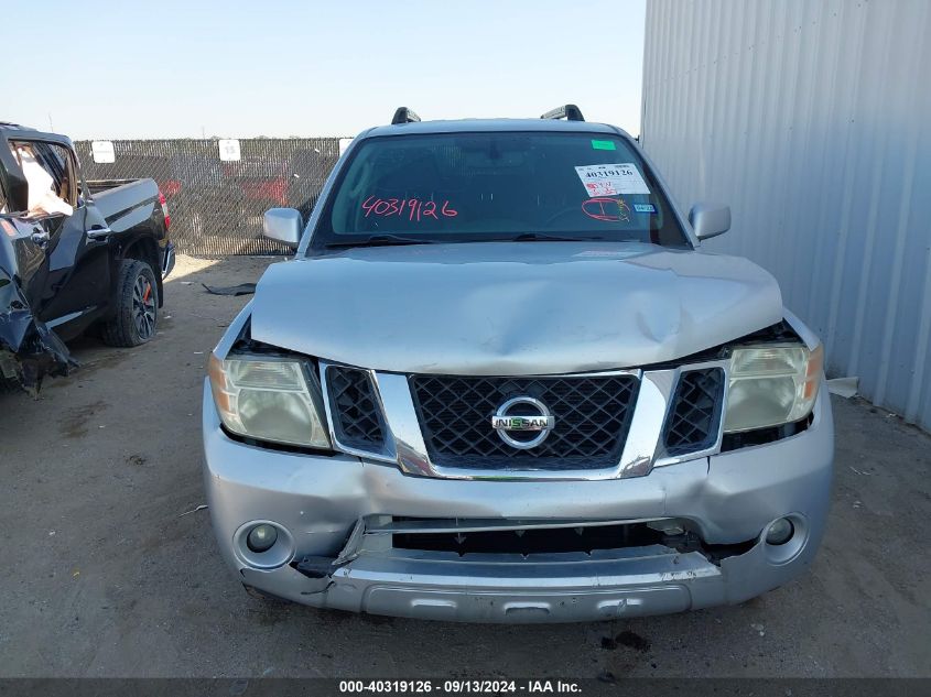 2011 Nissan Pathfinder Sv VIN: 5N1AR1NN1BC627176 Lot: 40319126