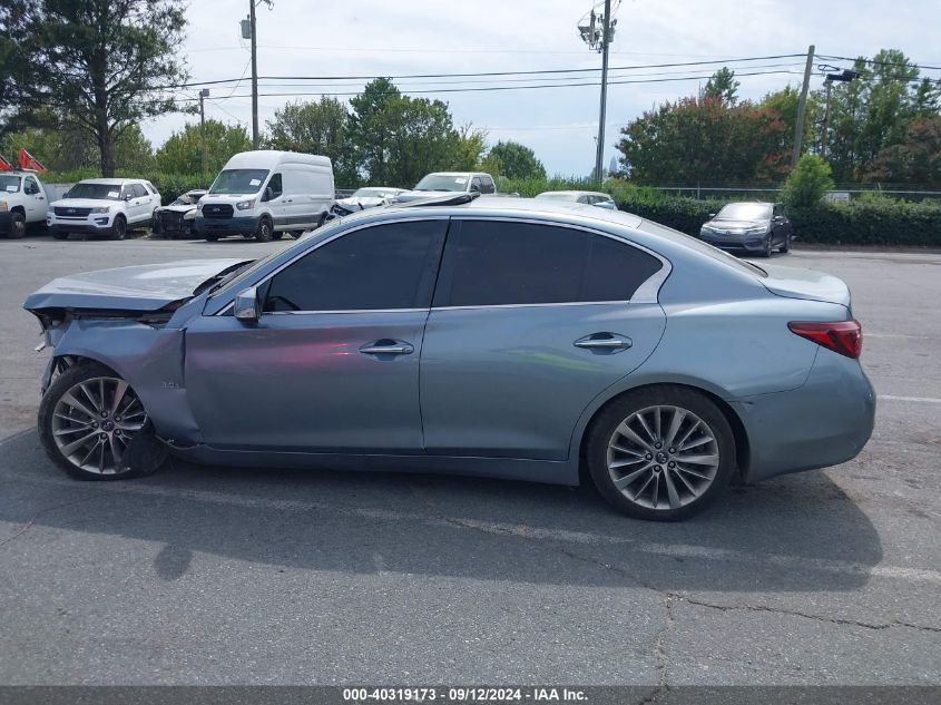 2018 Infiniti Q50 3.0T Luxe VIN: JN1EV7AP0JM363049 Lot: 40319173