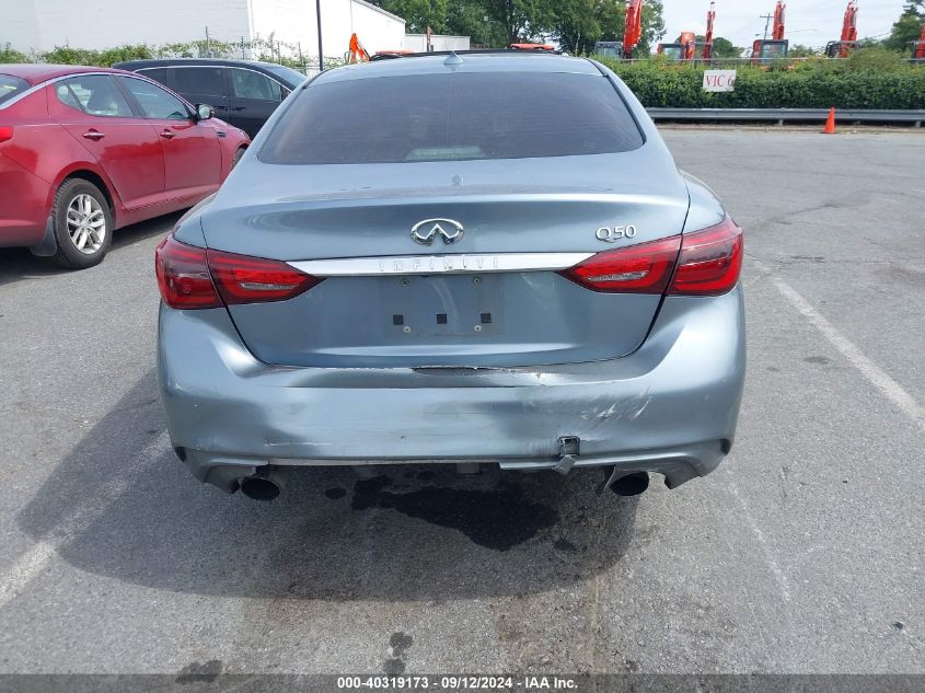 2018 Infiniti Q50 3.0T Luxe VIN: JN1EV7AP0JM363049 Lot: 40319173