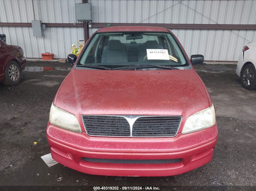 JA3AJ26E22U011429 2002 Mitsubishi Lancer Es