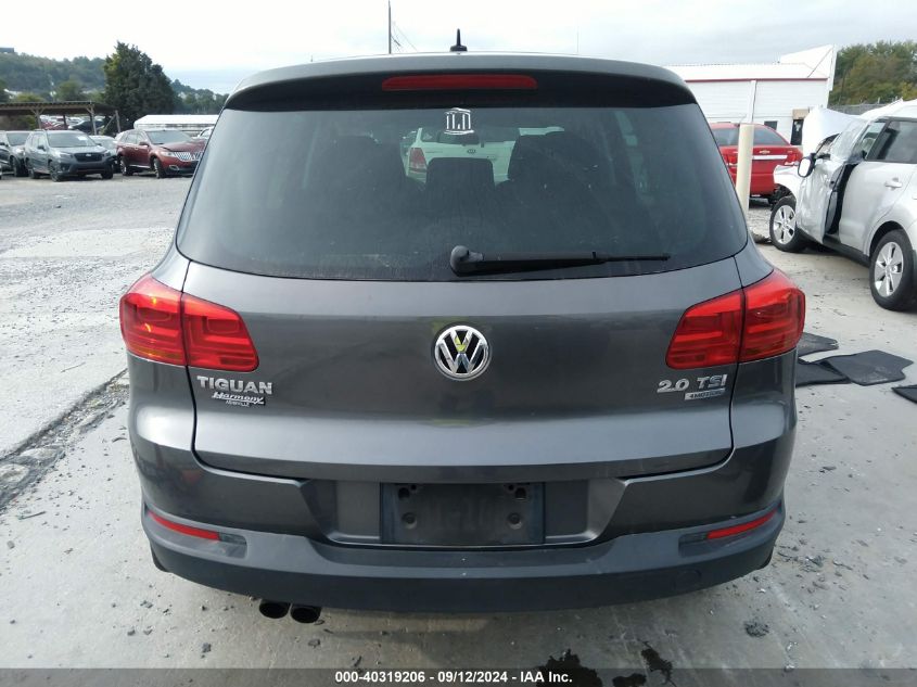 2013 Volkswagen Tiguan S/Se/Sel VIN: WVGBV3AX4DW615463 Lot: 40319206