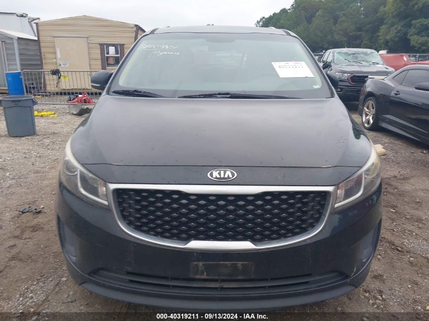 2016 Kia Sedona Lx VIN: KNDMB5C11G6133189 Lot: 40319211