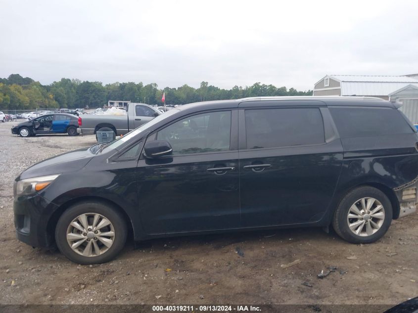 2016 Kia Sedona Lx VIN: KNDMB5C11G6133189 Lot: 40319211