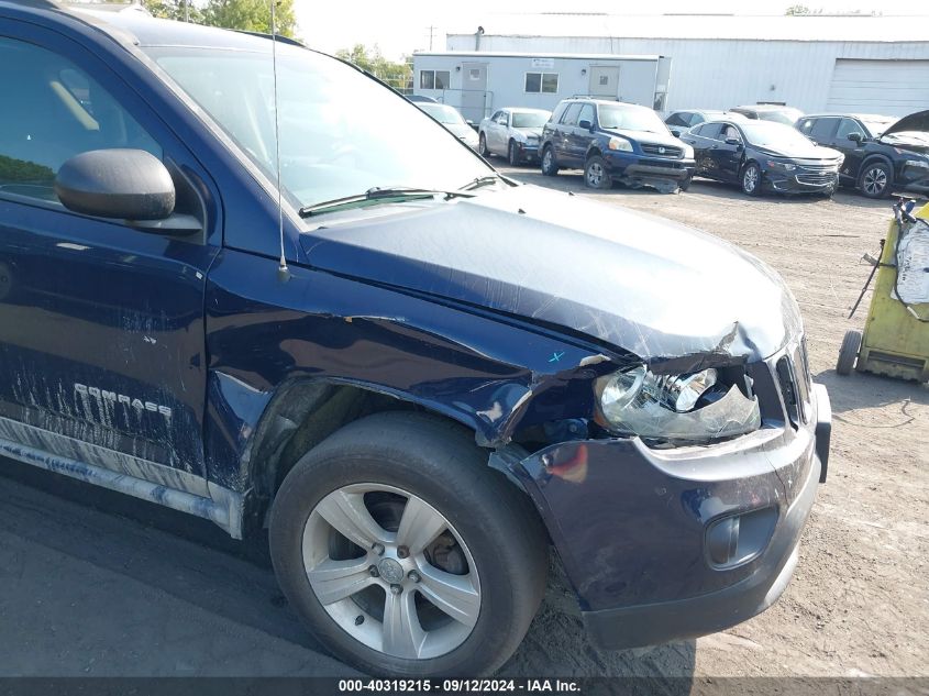 2014 Jeep Compass Sport VIN: 1C4NJDBB2ED828480 Lot: 40319215