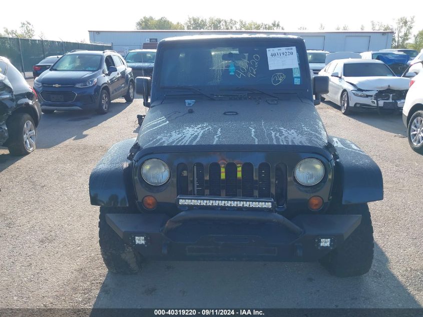 2012 Jeep Wrangler Unlimited Sahara VIN: 1C4BJWEGXCL156578 Lot: 40319220